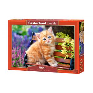 Puzzle Castorland 500el Rudy kotek